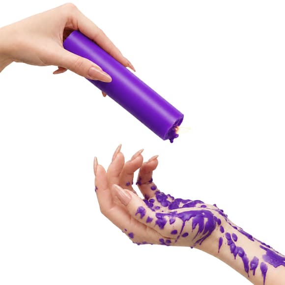 Свеча для WaxPlay Feral Feelings classic 15 см Purple