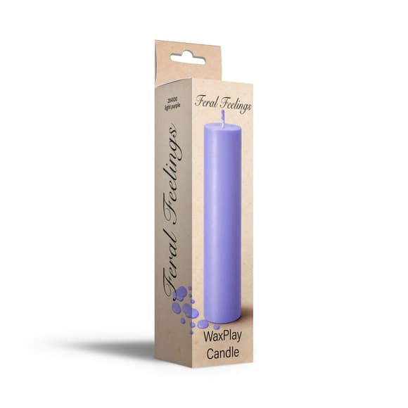 Свеча для WaxPlay Feral Feelings soft 15 см Light Purple