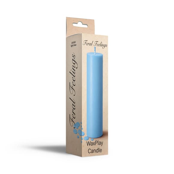 Свеча для WaxPlay Feral Feelings soft 15 см Light Blue