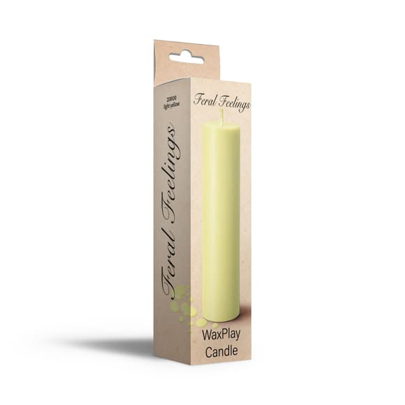 Свеча для WaxPlay Feral Feelings soft 15 см Light Yellow