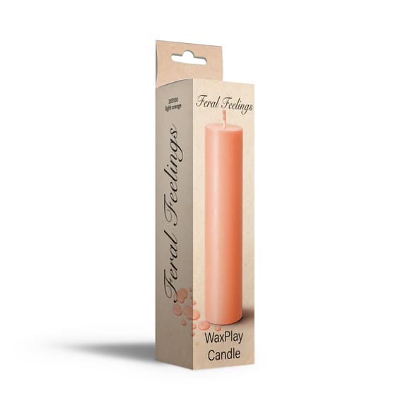 Свеча для WaxPlay Feral Feelings soft 15 см Light Orange