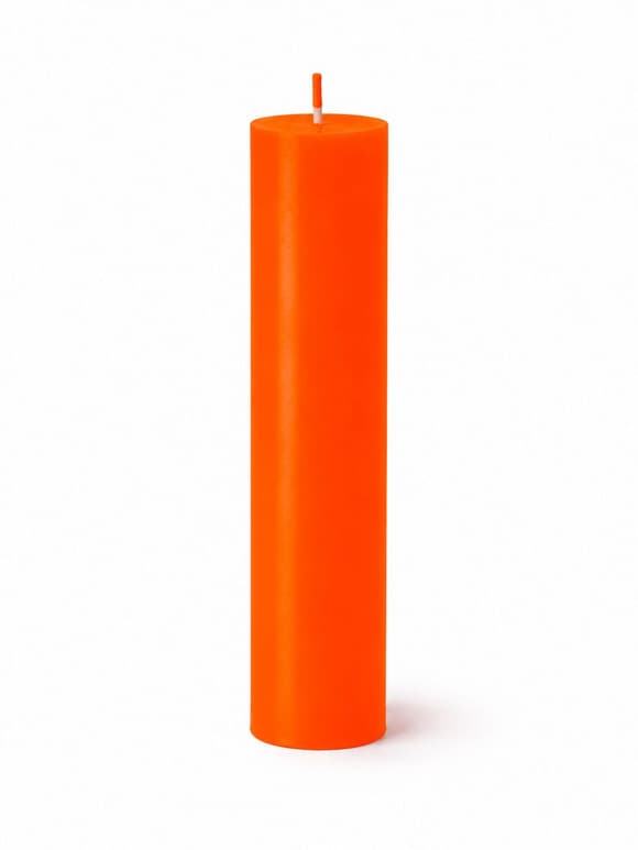 Свеча для WaxPlay Feral Feelings UV-neon 15 см Neon Orange