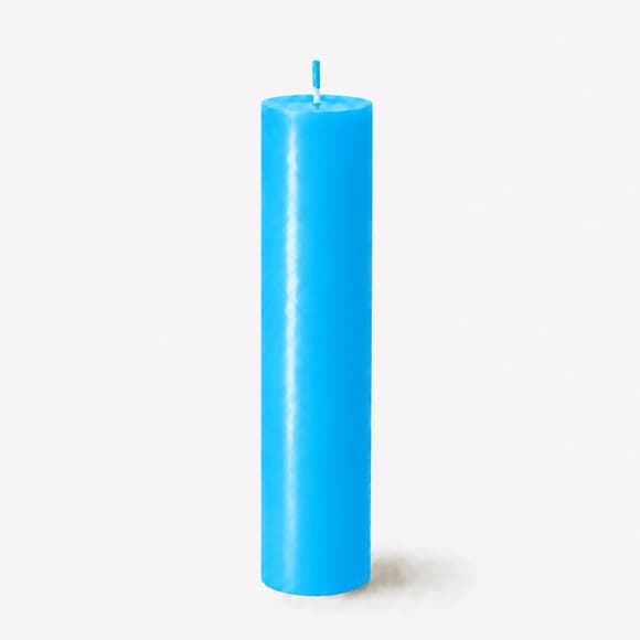 Свеча для WaxPlay Feral Feelings UV-neon 15 см Neon Blue